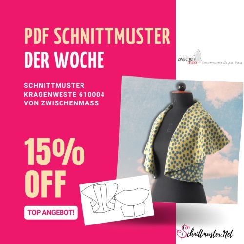 PDF Schnittmuster Walkweste günstig bestellen