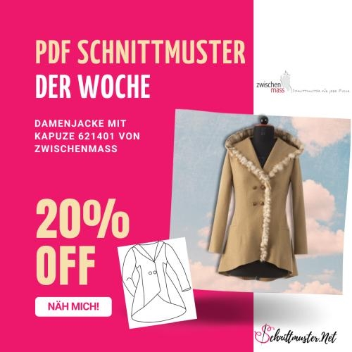 PDF-Schnittmuster Damenjacke nähen