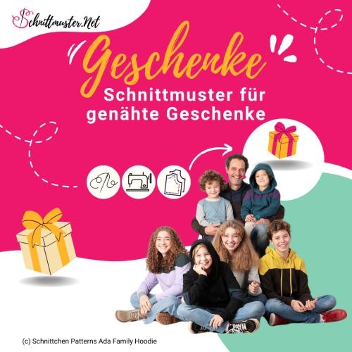 Schnittmuster um Weihnachtsgeschenke zu nähen hier bestellen