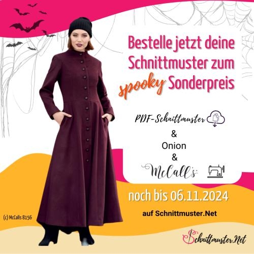 Bestelle deine Schnittmuster jetzt zum spooky Sonderpreis! 🎃