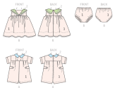 sewing-pattern-kwiksew-0214-babydress-size-baby-xs-xl-53-80-cm