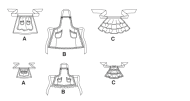 Schnittmuster McCalls 5720 Schürze