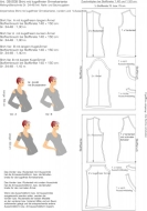 Schnittmuster Damenshirt pattern company 06-208 Damenshirt mit Off-Shoulder Gr. 34-48