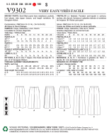 Schnittmuster Vogue 9302 Damenhose  Gr. 32-48