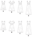 Sewing pattern McCalls 5893 dress