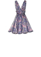 Schnittmuster McCalls 7896 Abendkleid, Partykleid Gr. (32-48)