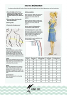 epattern Schnittmuster PDF Mika Oh Wiggle Pants, Caprihose mit Schleife Gr. A-N 32-58