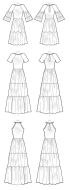 mccalls sewing pattern nähen 8110 Damenkleid,...