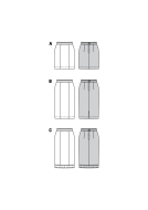Schnittmuster Burda 6112 Stretchröcke kniebedeckend Damenröcke Gr. 34-44
