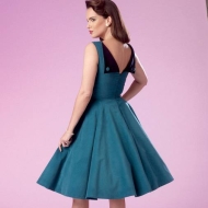 Schnittmuster Simplicity 9286 Damenkleid, Retrokleid Gr. 32-48