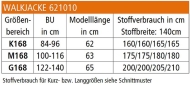 PDF-Schnittmuster zwischenmass 621010 enge Damenjacke Gr. 36-58