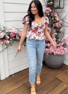 Sewing pattern Misses top, corset tops Alissah Threads knowME 2019