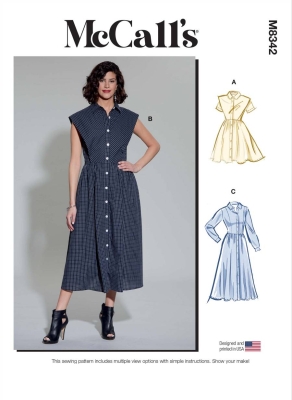 dress-sewing-pattern-for-women-mccalls-8342-sewing-instructions