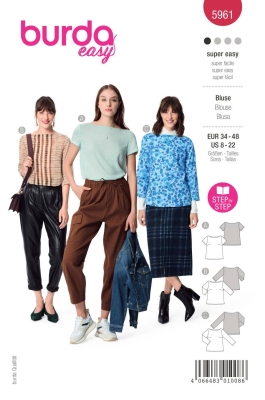 shirt-sewing-pattern-for-women-burda-5961-sewing-instructions