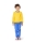 Sewing pattern Childrens sweater with cuffs Burda 9254