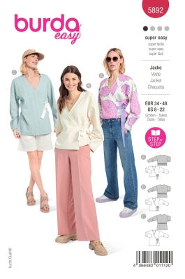 jacket-sewing-pattern-for-women-burda-5892-sewing-instructions