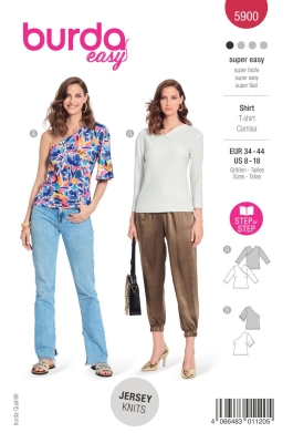 shirt-sewing-pattern-for-women-burda-5900-sewing-instructions