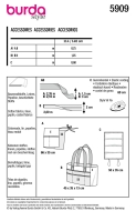 Sewing pattern Garden accessories Burda 5909