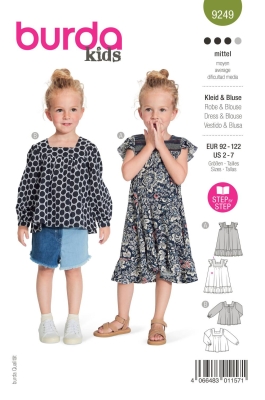 girls-dress-sewing-pattern-for-girls-burda-9249-sewing-instructions