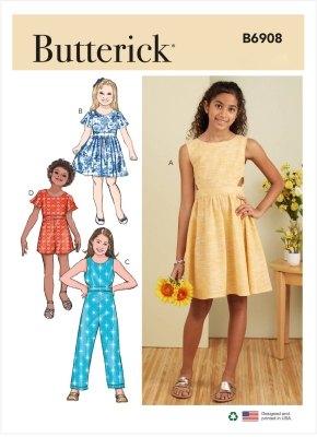 girls-dress-sewing-pattern-for-girls-butterick-6908-sewing-instructions