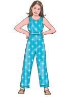 Sewing pattern girls dress, jumpsuit and romper Butterick 6908