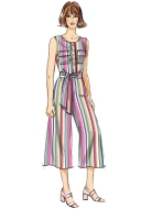 Sewing pattern Misses Dress, Jumpsuit and Sash Butterick 6890