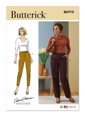 trousers-sewing-pattern-for-women-butterick-6910-sewing-instructions