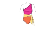 Sewing pattern Swimsuit and skirt NewLook 6734