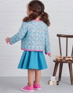 Schnittmuster einfache Kinderkombi Shirt, Weste, Jacke Simplicity 9485  Gr. 68-98