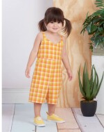 Schnittmuster süßer Mädchenoverall, Mädchenkleid Simplicity 9558  Gr. Kids 1/2-8 (71-132cm)