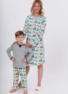 Sewing pattern Jersey set for the whole family Butterick 6867