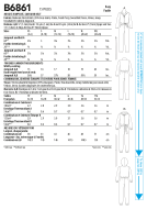 Sewing pattern Misses jumpsuit, overall Butterick 6861