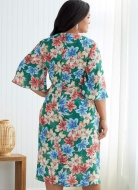 Schnittmuster schönes Damenkleid, Overall Butterick 6826 Gr. 44-58