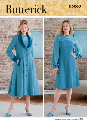 coat-sewing-pattern-for-women-butterick-6868-sewing-instructions