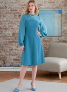 Sewing pattern Misses coat with velvet collar and dress Butterick 6868