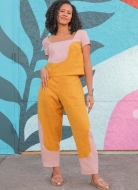 Sewing pattern Misses set, Cropped top and trousers knowME 2033