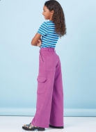 Sewing pattern Girls pants, cargo pants McCalls 8396