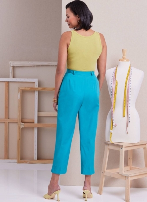 Misses No-Side-Seam Shorts, Capris and Trousers Butterick Sewing