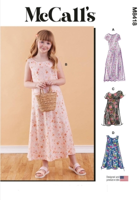 girls-dress-sewing-pattern-for-girls-mccalls-8418-sewing-instructions