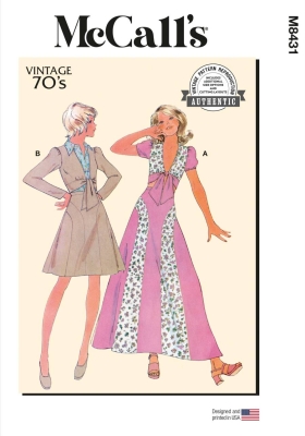 vintage-sewing-pattern-for-women-mccalls-8431-sewing-instructions