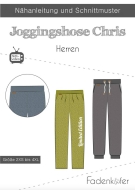 Schnittmuster fadenkäfer bequeme Jogginghose Chris...