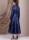 Schnittmuster ausgefallenes Damenkleid Vogue 1983 Gr. 32-50