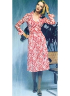 Sewing pattern Wrap dress by Diane von Fürstenberg Vogue 2000