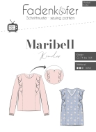 Sewing pattern Maribell blouse shirt for girls...