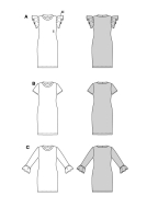 simple-dresses-paper-sewing-pattern-burda-5805-diy-instructions