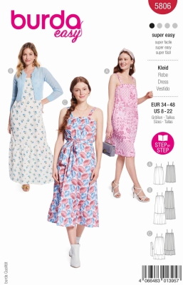 dress-sewing-pattern-for-women-burda-5806-sewing-instructions