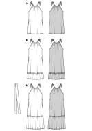 simple-dresses-paper-sewing-pattern-burda-5810-diy-instru...