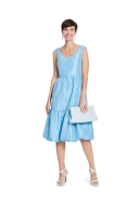 Sewing pattern Tiered dress with ruffles Burda 5813