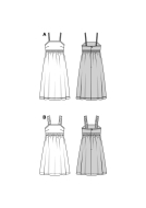 simple-dresses-paper-sewing-pattern-burda-5821-diy-instru...