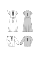 pretty-dresses-paper-sewing-pattern-burda-5823-diy-instru...